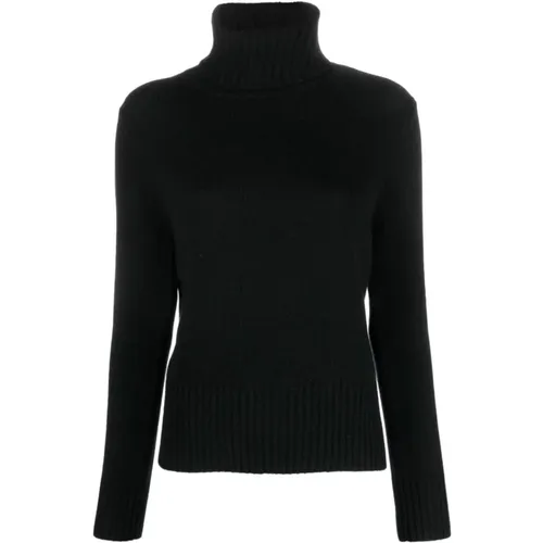 Schwarze Pullover für Frauen , Damen, Größe: M - allude - Modalova