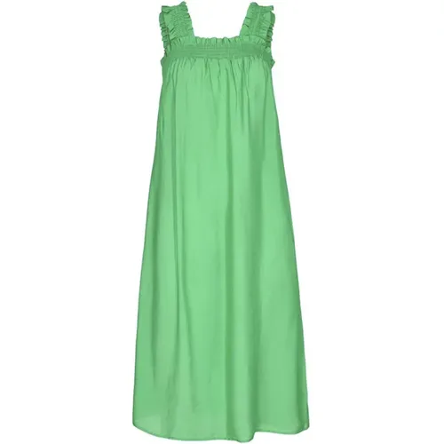 Ruffle Smock Dress 96112 , female, Sizes: S - Co'Couture - Modalova