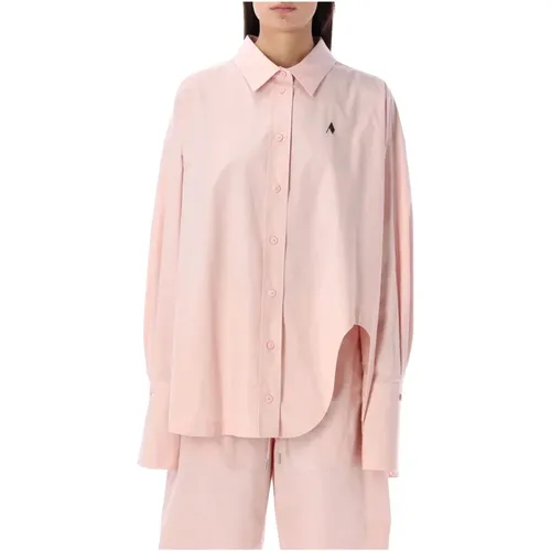 Rose Ss24 Diana Shirt , female, Sizes: XS - The Attico - Modalova