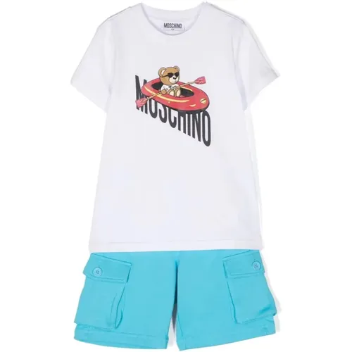 T-Shirt und Shorts Set Moschino - Moschino - Modalova
