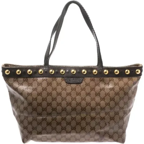 Pre-owned Tote Bags, female, , Size: ONE SIZE Pre-owned Leather totes - Gucci Vintage - Modalova