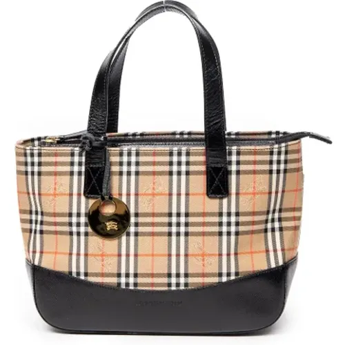 Pre-owned Tote Bags, female, , Size: ONE SIZE Pre-owned Canvas totes - Burberry Vintage - Modalova