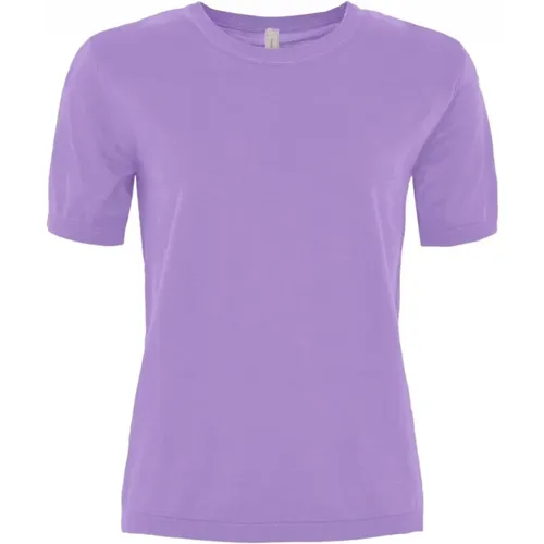 Soft O-Neck T-Shirt in Various Colors , female, Sizes: 2XL, L, S, M, XL - Skovhuus - Modalova