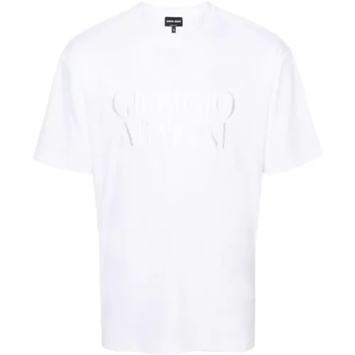 U090 T-Shirt - Stylish and Comfortable , male, Sizes: L - Giorgio Armani - Modalova