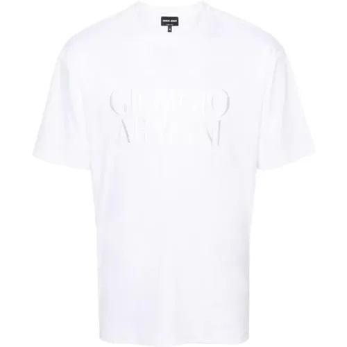U090 T-Shirt - Stylish and Comfortable , male, Sizes: XL, L - Giorgio Armani - Modalova