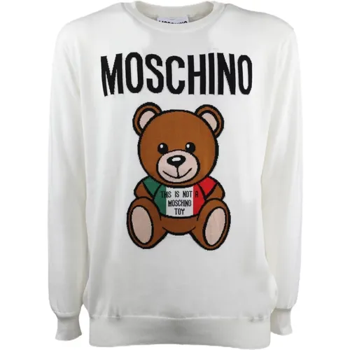 Sweatshirts , male, Sizes: 2XL, L - Moschino - Modalova
