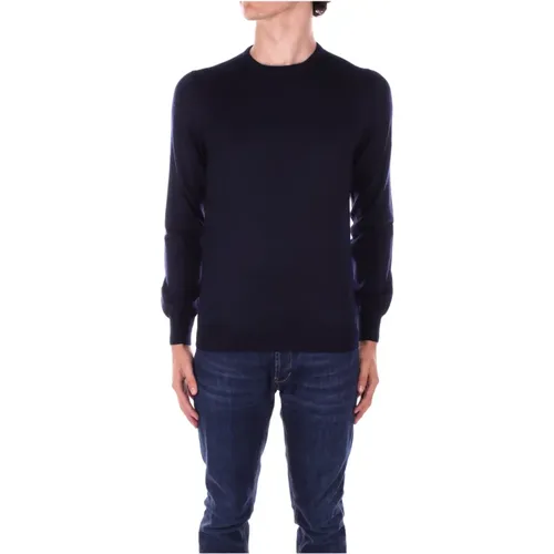 Blaue Pullover Marley Wolle - Tagliatore - Modalova