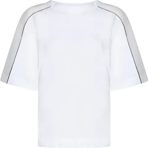 T-shirts and Polos , female, Sizes: M, L, S - BRUNELLO CUCINELLI - Modalova