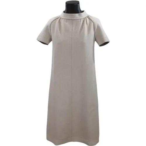 Pre-owned Wolle dresses - Yves Saint Laurent Vintage - Modalova
