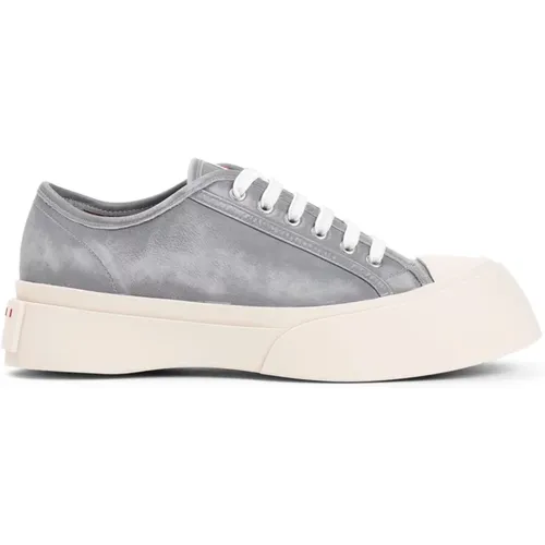 Sneakers, male, , Size: 10 US Grey Sneakers for Men Aw24 - Marni - Modalova