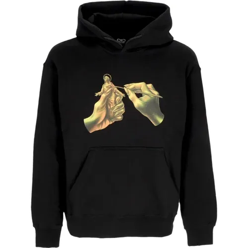 Hoodies, male, , Size: S Hoodie with Kangaroo Pocket - Propaganda - Modalova