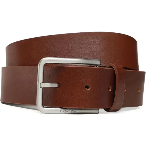 Belt with Buckle , male, Sizes: 110 CM - Calvin Klein - Modalova