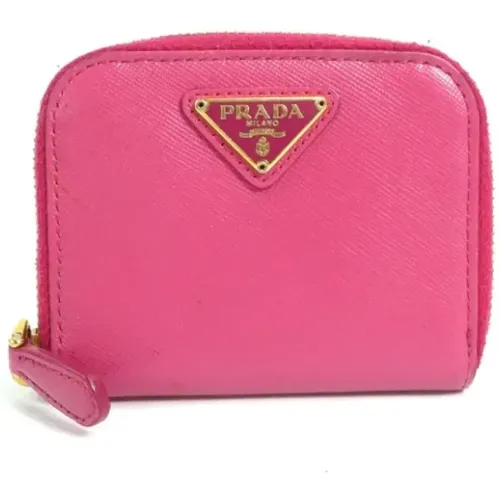 Pre-owned Leather wallets , female, Sizes: ONE SIZE - Prada Vintage - Modalova