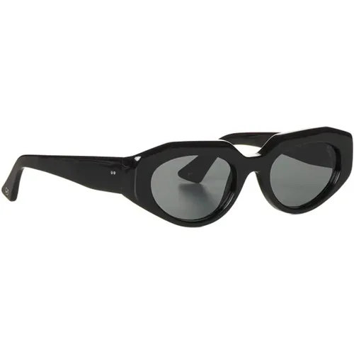 Stylische Sonnenbrille in Weiß/Blau , Damen, Größe: ONE Size - g.o.d. Eyewear - Modalova