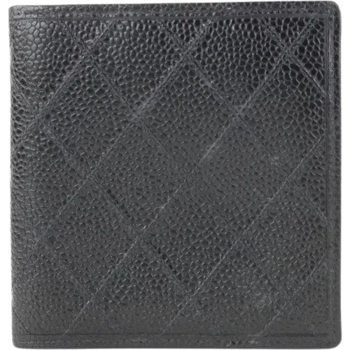 Pre-owned Wallets, female, , Size: ONE SIZE Vintage Leather Wallets - Chanel Vintage - Modalova