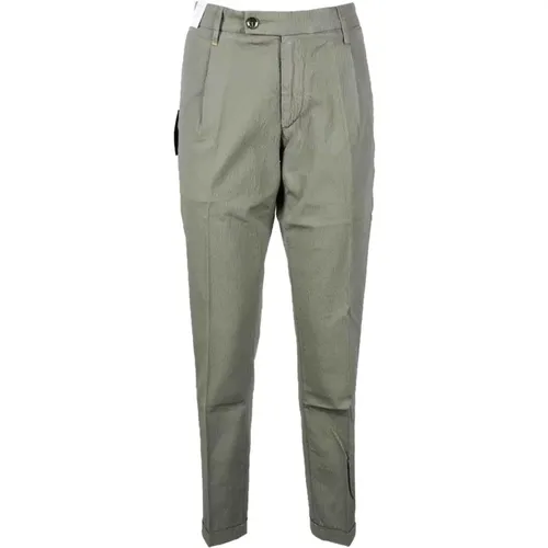 Chinos, male, , Size: W31 Cotton Elastane Pants - Re-Hash - Modalova