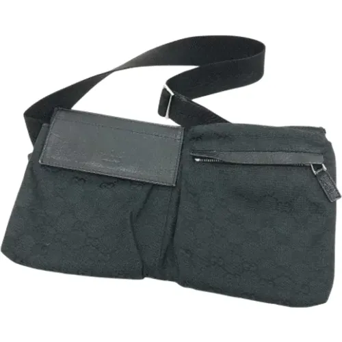 Pre-owned Belt Bags, male, , Size: ONE SIZE Pre-owned Canvas gucci-bags - Gucci Vintage - Modalova