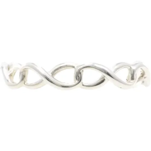 Pre-owned Jewellery, female, , Size: ONE SIZE Pre-owned Silver rings - Tiffany & Co. Pre-owned - Modalova