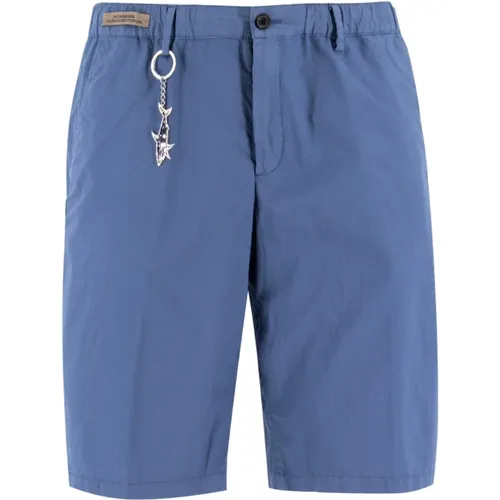 Mens Clothing Shorts Blu Orizzonte Ss24 , male, Sizes: XL, M, L, 3XL, 2XL - PAUL & SHARK - Modalova