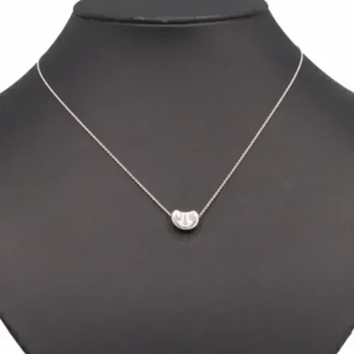 Pre-owned Jewellery, female, , Size: ONE SIZE Pre-owned Silver necklaces - Tiffany & Co. Pre-owned - Modalova