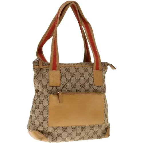 Pre-owned Canvas totes , female, Sizes: ONE SIZE - Gucci Vintage - Modalova