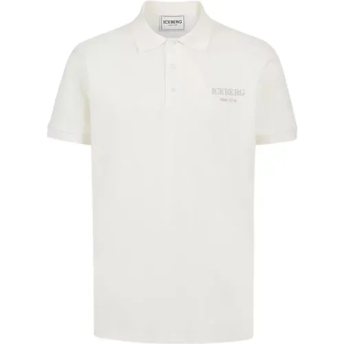 Polo-Shirt mit Logo , Herren, Größe: S - Iceberg - Modalova