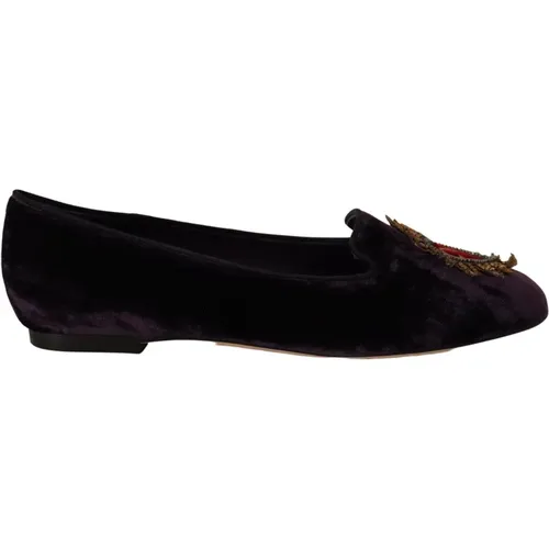 Ballerinas , Damen, Größe: 36 1/2 EU - Dolce & Gabbana - Modalova