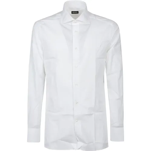 Classic Long Sleeve Shirt , male, Sizes: 5XL - Ermenegildo Zegna - Modalova