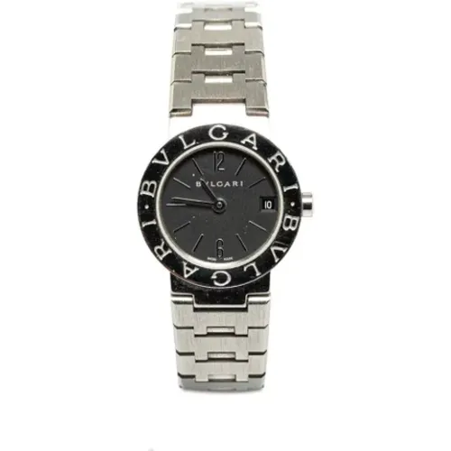 Pre-owned Watches, female, , Size: ONE SIZE Pre-owned Stainless Steel watches - Bvlgari Vintage - Modalova