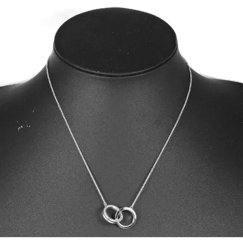 Pre-owned Jewellery, female, , Size: ONE SIZE Pre-owned Silver necklaces - Tiffany & Co. Pre-owned - Modalova