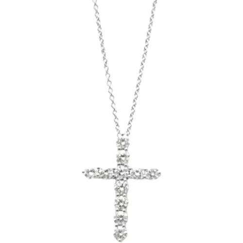 Pre-owned Jewellery, female, , Size: ONE SIZE Pre-owned Platinum necklaces - Tiffany & Co. Pre-owned - Modalova