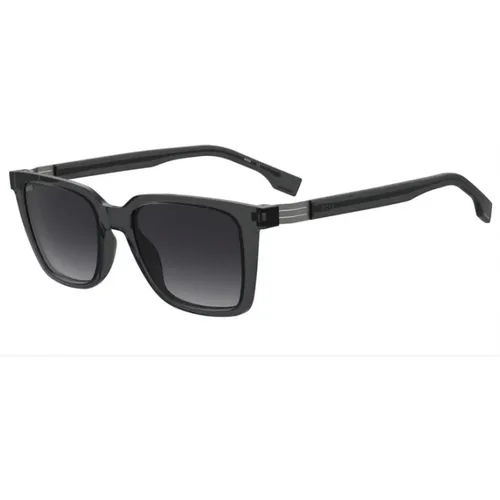 Grey Shaded Sunglasses , unisex, Sizes: 53 MM - Hugo Boss - Modalova