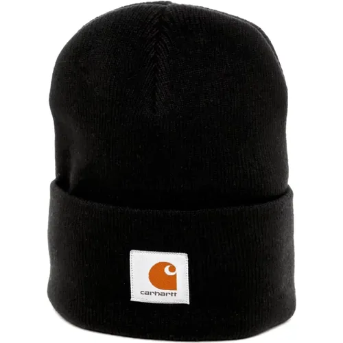 Beanies, male, , Size: ONE SIZE Heart Graphic Watch Hat - Carhartt WIP - Modalova