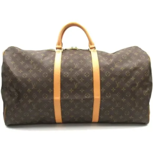 Pre-owned Weekend Bags, female, , Size: ONE SIZE Pre-owned Coated canvas louis-vuitton-bags - Louis Vuitton Vintage - Modalova