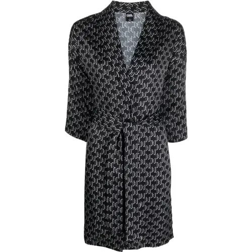 Robes , Damen, Größe: L - Karl Lagerfeld - Modalova