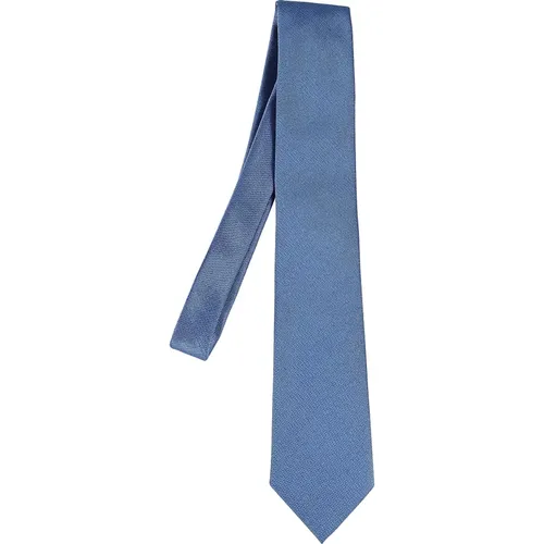 Ties, male, , Size: ONE SIZE Elegant Silk Tie for Men - Ermenegildo Zegna - Modalova