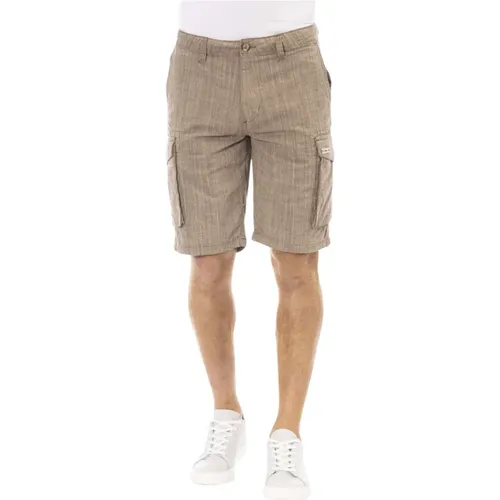 Casual Shorts, male, , Size: W38 Cargo Bermuda Shorts Trend Livorno - Baldinini - Modalova