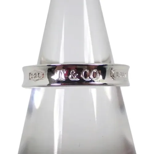 Pre-owned Silver rings , female, Sizes: ONE SIZE - Tiffany & Co. Pre-owned - Modalova