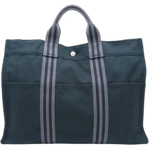 Pre-owned Tote Bags, female, , Size: ONE SIZE Pre-owned Canvas totes - Hermès Vintage - Modalova