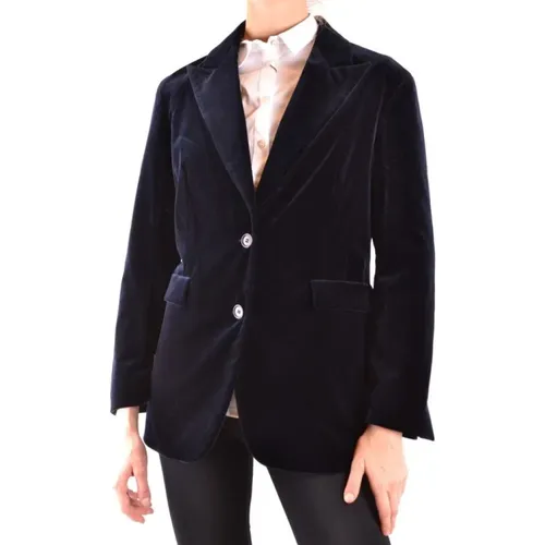 Blazers, female, , Size: M Velvet Jacket, Elevate Your Style - Aspesi - Modalova