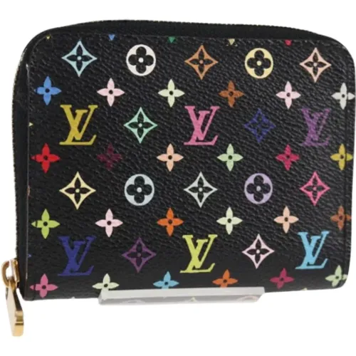 Pre-owned Wallets, female, , Size: ONE SIZE Pre-owned Canvas wallets - Louis Vuitton Vintage - Modalova