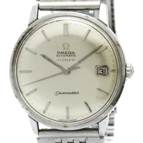 Pre-owned Watches, male, , Size: ONE SIZE Pre-owned Stainless Steel watches - Omega Vintage - Modalova