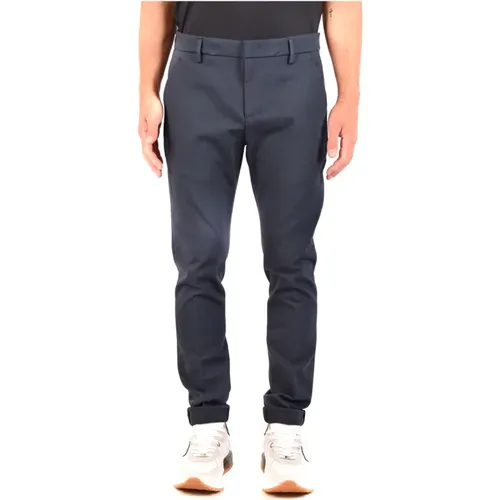 Stylish Chinos for Men , male, Sizes: W35 - Dondup - Modalova