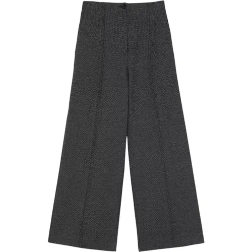 Palazzo Palace Trousers , female, Sizes: L, S - PATRIZIA PEPE - Modalova