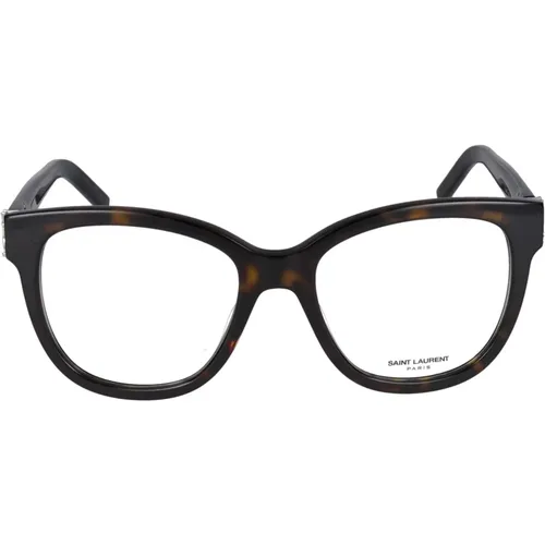 Modebrille SL M97,Sl M97 001 Glänzend Schwarze Brille - Saint Laurent - Modalova