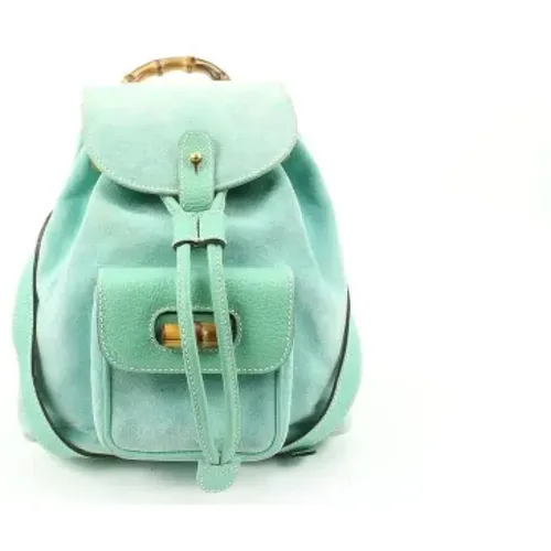 Pre-owned Backpacks, unisex, , Size: ONE SIZE Pre-owned Backpack, Made in Italy - Gucci Vintage - Modalova