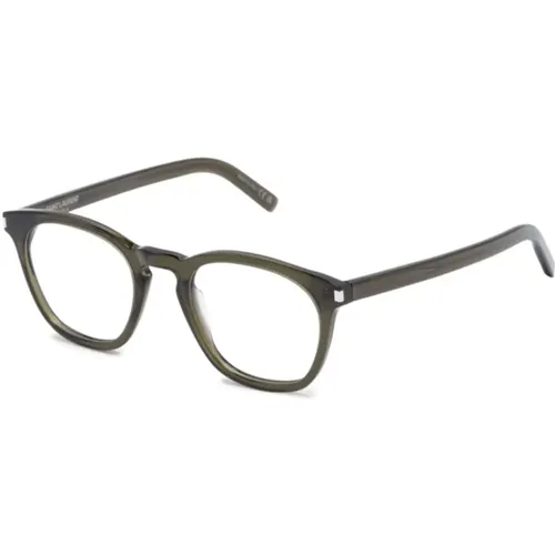 Grüne Optische Brille - Saint Laurent - Modalova