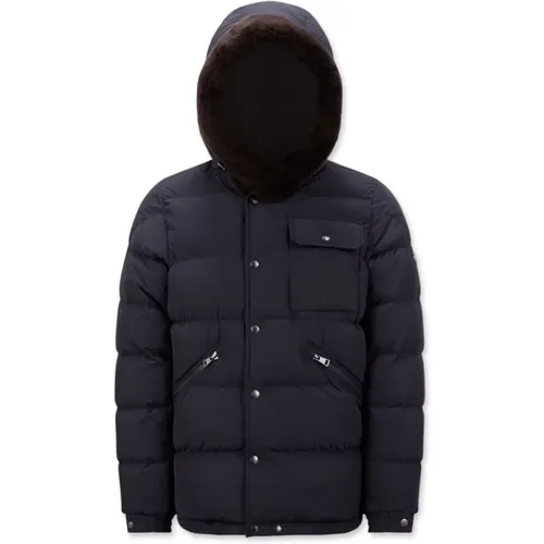 Navy Marcellettes Jacket , male, Sizes: XL, 2XL - Moncler - Modalova