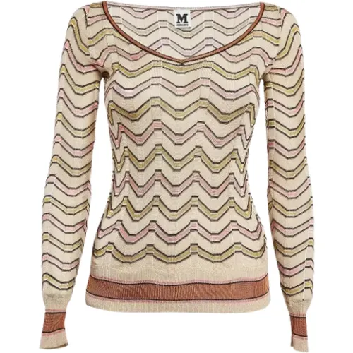 Pre-owned Tops, female, , Size: S Pre-owned Knit tops - Missoni Pre-owned - Modalova