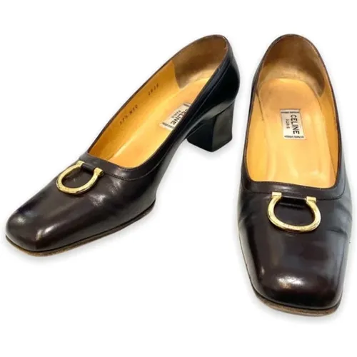 Pre-owned shoes , female, Sizes: 4 1/2 UK - Celine Vintage - Modalova